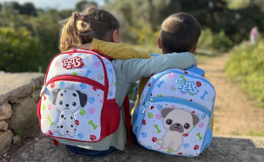 Mochila Preescolar Pets Bull Dog de Neopreno - Imagen 8