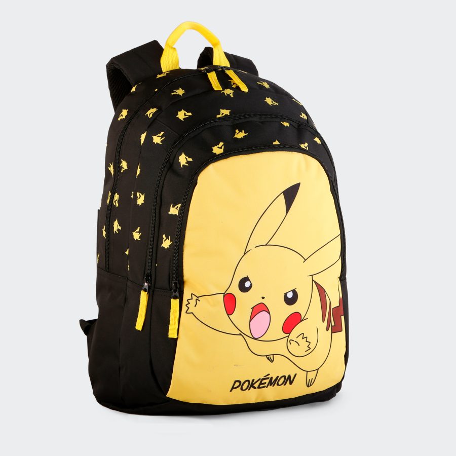 Mochila Pikachu Doble Compartimento + Carro 360º - Imagen 2