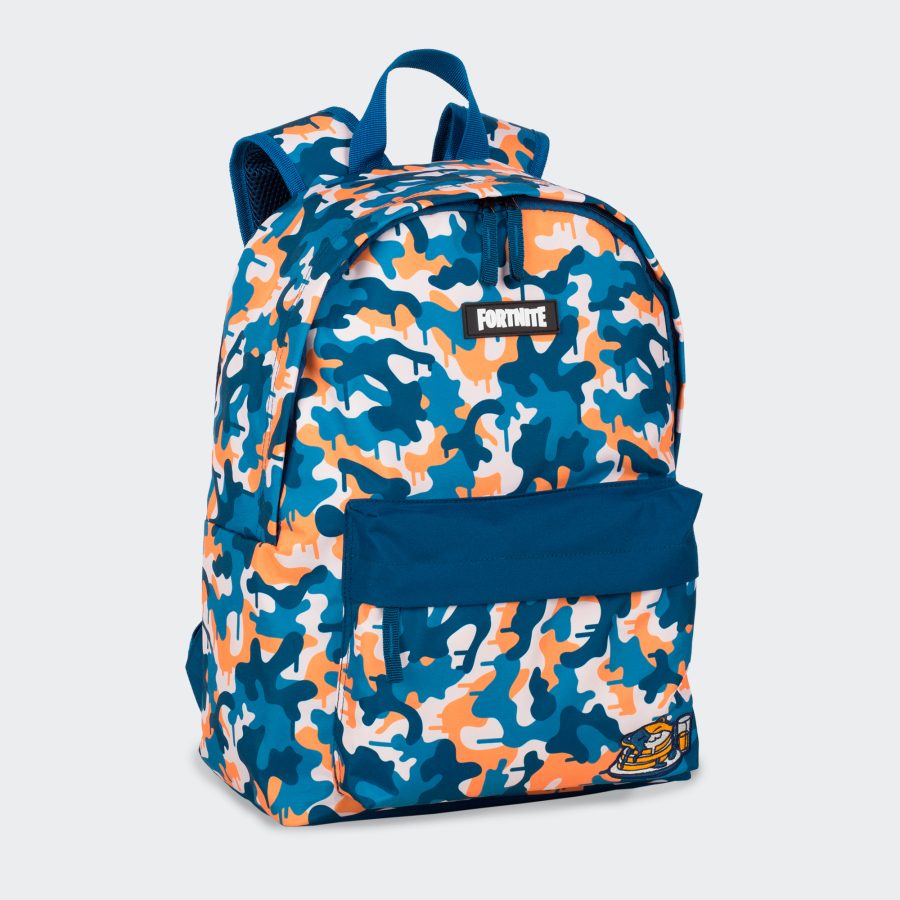 Mochila Fortnite BLUE CAMO Americana