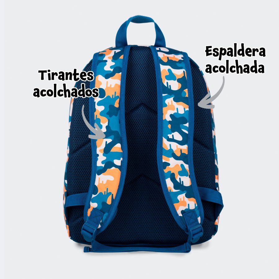 Mochila Fortnite BLUE CAMO Americana - Imagen 5