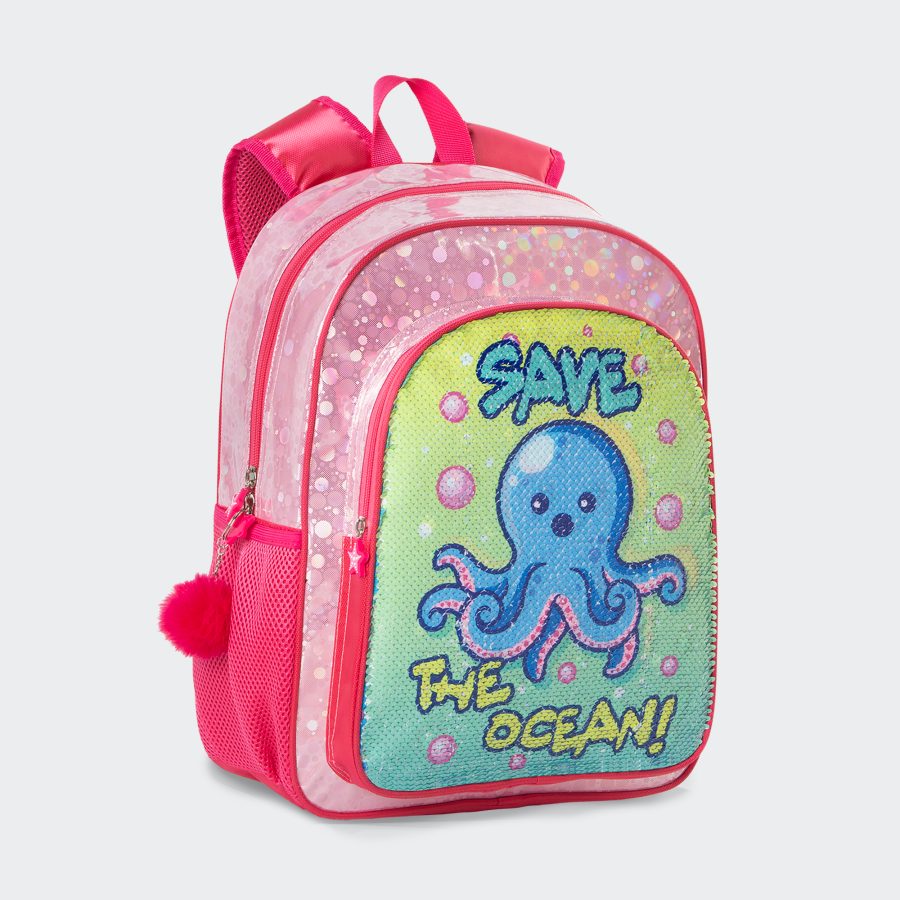 Mochila Primaria Pulpitos Save the Ocean - Imagen 3