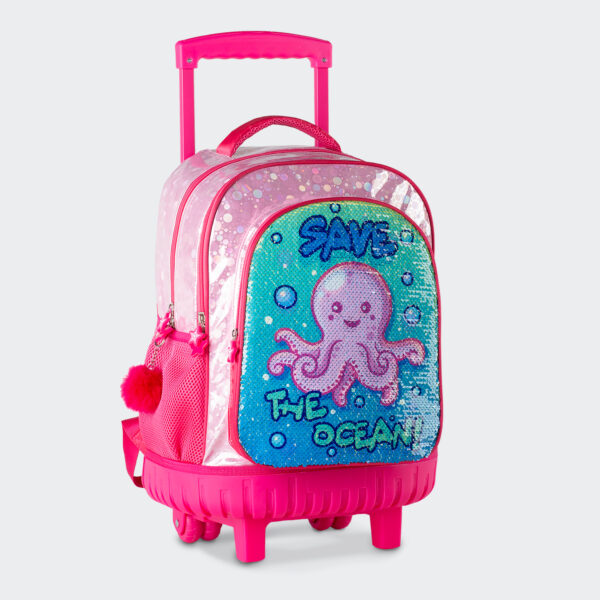 Mochila Compact Pulpitos Save the Ocean - Imagen 3