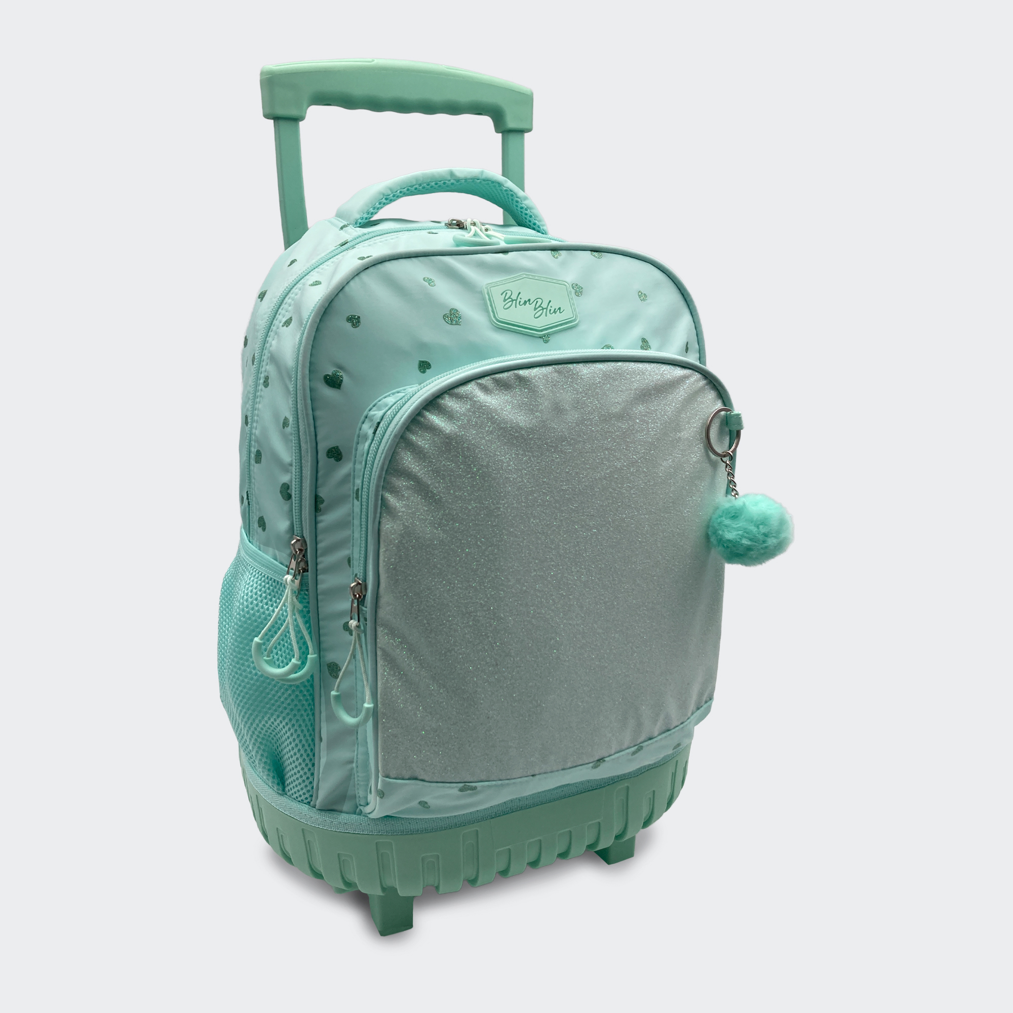 Mochila Compact BlinBlin Corazones de Menta