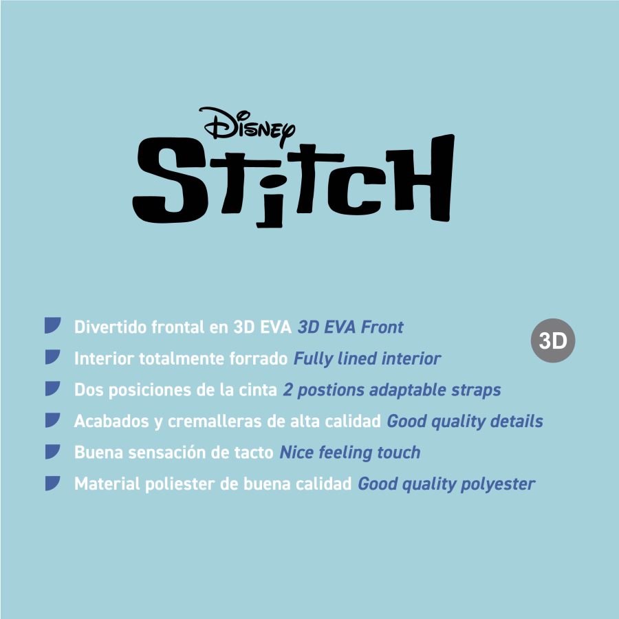 Mochila Stitch Infantil - Imagen 11