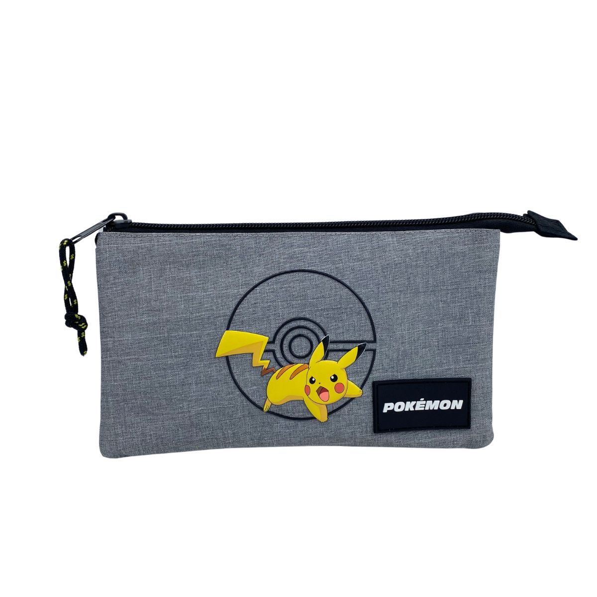 Estuche Triple Pokemon Pikachu