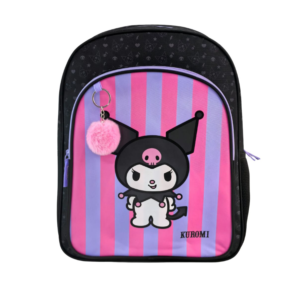 Mochila Primaria Kuromi Doble Compartimento